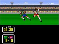 une photo d'Ã©cran de Captain Tsubasa 3 sur Nintendo Super Nes